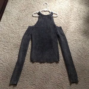 Cold-Shoulder Sweater
